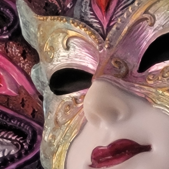 🎭Bellisima Masquerade At Italiano Carnivale Masks - Picture 2 of 5